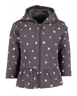 Blue Seven bluza dziewczęca Free Your Mind 909029 X_1 80 ciemnoszara - Bluzy i sweterki niemowlęce - miniaturka - grafika 1