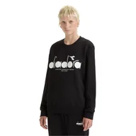 Bluzy męskie - Bluza męska DIADORA SWEATSHIRT CREW LOGO - miniaturka - grafika 1