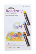 Kredki, ołówki, pastele i pisaki - Derwent Pastele olejne 12kol Academy 2301952 - miniaturka - grafika 1