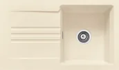 Zlewozmywaki - Zlew SystemCeram KARA 85 NOBLESSE 16 (50000116) - miniaturka - grafika 1