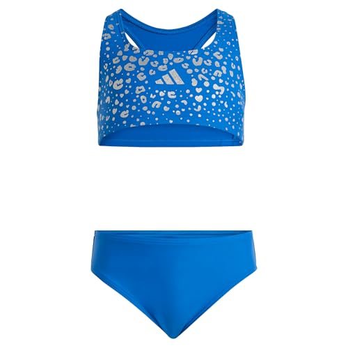 adidas meisjes GLITTER BIKINI SET, bright royal, 7-8 Years