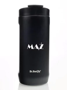 Kubek termiczny do kawy Dr.Bacty Notus Męża - czarny - Kubki termiczne Kubek termiczny do kawy Dr.Bacty Notus Męża - czarny - Kubki termiczne - miniaturka - grafika 1