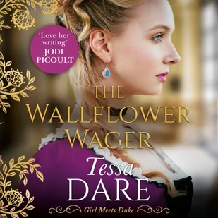 Wallflower Wager - Audiobooki obcojęzyczne - miniaturka - grafika 1