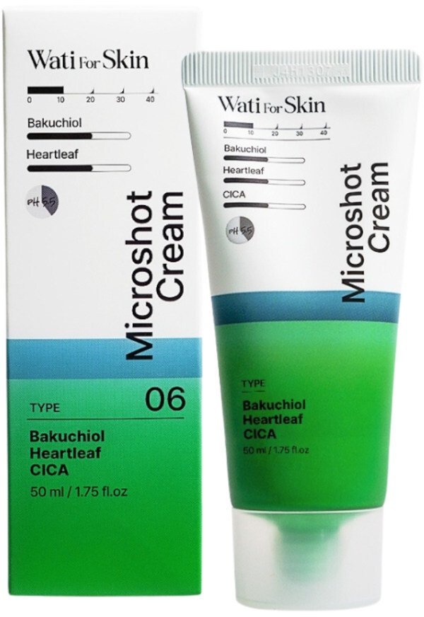 Wati For Skin Krem do twarzy z Bakuchiolem i Centella azjatycka 50ml
