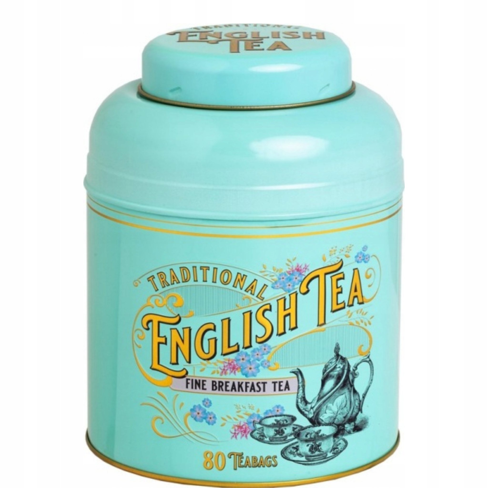 Herbata English Breakfast Tea Vintage 160 g niebieski cylinder 80 torebek