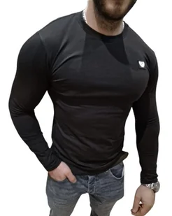 Longsleeve czarny męski Furia - Koszulki męskie - miniaturka - grafika 1
