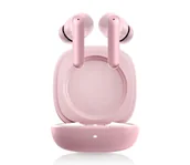 Słuchawki - Niceboy Pins 4 PRO - z ANC IP54, różowe - miniaturka - grafika 1
