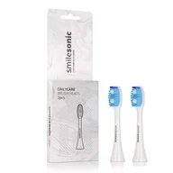 Końcówki do szczoteczek elektrycznych - Smilesonic Końcówki Smilesonic DailyCare White do szczoteczki sonicznej   2 sztuki - miniaturka - grafika 1