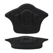 Pielęgnacja stóp - Piankowe Zapiętki Do Dużych Butów Wklejane Wkładki, Czarne - miniaturka - grafika 1