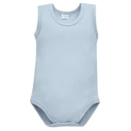 Body dla niemowląt - PINOKIO BODY NA RAMIĄCZKACH NIEBIESKI LOVELY DAY 92 - miniaturka - grafika 1