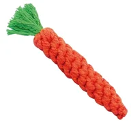 Zabawki dla psów - Zabawka Gryzak Sznur Bawełniany Szarpak Marchewka - miniaturka - grafika 1