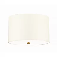 Lampy sufitowe - Fletcher Flush plafon mosiądz DL-FLETCHER14-3LT-IV-AB Elstead Lighting - miniaturka - grafika 1