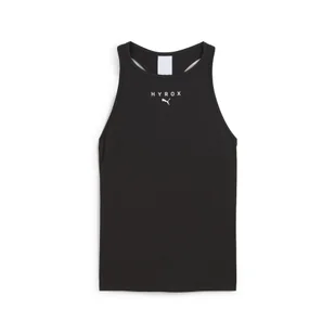 Damski top o fasonie bokserki PUMA x HYROX CLOUDSPUN PUMA Black - Koszulki sportowe damskie - miniaturka - grafika 1