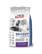 Żwirek dla kotów - Certech Super Benek Shaggy Żwirek dla Kotów Długowłosych Lawenda 5 L- żwirek dla kotów długowłosych lawenda 5l - miniaturka - grafika 1