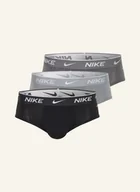Majtki damskie - Nike Figi Everday Cotton Stretch, 3 Szt. grau - miniaturka - grafika 1