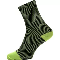 Skarpetki męskie - GORE WEAR GORE WEAR C3 Optiline Skarpetki, neon yellow/black EU 38-40 2021 Skarpetki 100227089903 - miniaturka - grafika 1