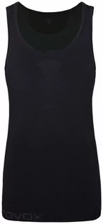 Koszulki sportowe damskie - Funkcjonalne damskie podkoszulka Ortovox 120 Comp Light Top W Black raven - grafika 1