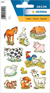 HERMA Naklejka DECOR "Zwierzęta rolne" - Etykiety do drukarek - miniaturka - grafika 1
