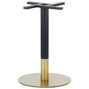 Podstawa do stolika SH-3001-6/GB złoto/czarny, wysokość 72 cm, fi 50 cm - Inne meble biurowe - miniaturka - grafika 1