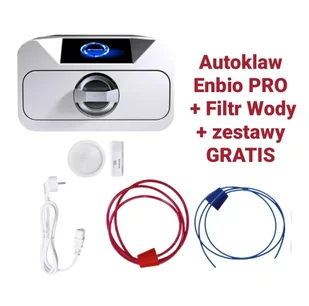 Autoklaw Enbio PRO + Filtr Wody+ zestawy GRATIS - Wyposażenie studia tatuażu - miniaturka - grafika 1