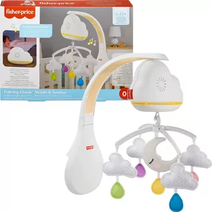 Fisher Price Karuzela Chmurka z dźwiękami i światłem - Zawieszki dla dzieci i niemowląt - miniaturka - grafika 1