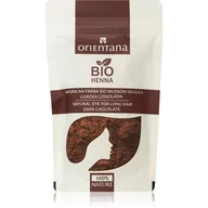 Farby do włosów i szampony koloryzujące - Orientana Bio Henna, naturalna roślinna farba do włosów, Gorzka Czekolada, 100 g - miniaturka - grafika 1
