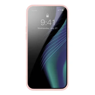 Baseus Crystal Phone Case pancerne etui do iPhone 13 Pro z żelową ramką różowy ARJT001004 - Etui i futerały do telefonów - miniaturka - grafika 16