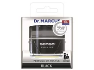 Zapachy samochodowe - Zapach do auta Żel Senso Deluxe, Black - miniaturka - grafika 1