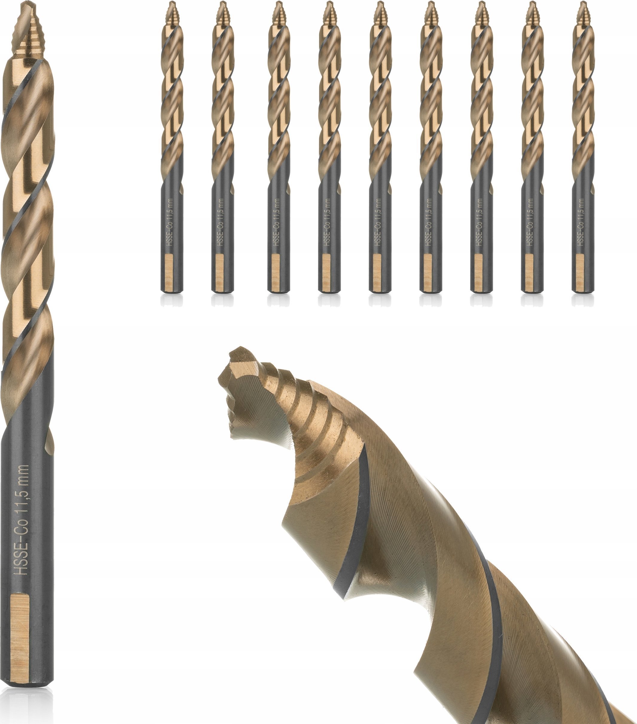 nan Wiertło SMART365 wiertła do metalu hss co step-tec 1,5mm /10 szt/