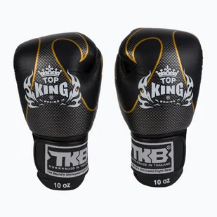 Rękawice boerskie Top King Muay Thai Empower czarne TKBGEM  12 oz - Rękawice bokserskie - miniaturka - grafika 1