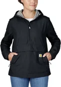 Kurtki męskie - Kurtka Carhartt Rain Defender Light Packabl Black - miniaturka - grafika 1