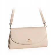 Torebki damskie - Betlewski Torebka Kopertówka Beżowa Ekoskóra MILEY - miniaturka - grafika 1