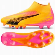 Piłka nożna - Buty Puma Ultra Match+ LL FG/MG 107759-03 pomarańczowy 42 1/2 - miniaturka - grafika 1