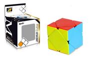 Układanki dla dzieci - Nowoczesna układanka, kostka logiczna, Kostka Rubika - Skewb, typ II - miniaturka - grafika 1
