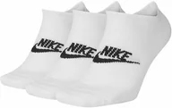 Skarpetki i podkolanówki sportowe - Nike Everyday Essential No Show 3PPK Socks SK0111-100 Rozmiar: 42-46 - miniaturka - grafika 1