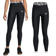 Legginsy - Legginsy termoaktywne damskie Under Armour HeatGear Rib szybkoschnące - miniaturka - grafika 1
