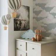 Tapety - Tapeta Classic Velveteen Clouds Gray Blue - miniaturka - grafika 1