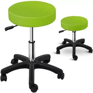 Physa Taboret kosmetyczny Aversa zielony Aversa Green - Krzesła i taborety kosmetyczne - miniaturka - grafika 1