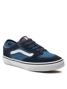 Vans Tenisówki Jn Rowley Classic VN000E52QXI1 Niebieski - Buty dla chłopców - miniaturka - grafika 1