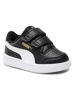 Buty dla dziewczynek - Puma Sneakersy Shuffle V Inf 375690 03 Czarny - grafika 1