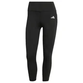 Spodnie sportowe damskie - Legginsy damskie adidas Optime Essentials Stash 3/4 Leggings Black L - miniaturka - grafika 1