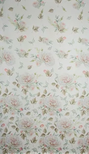 ZASŁONA GOTOWA D91 ROSA 1 140X250 CM KREMOWY - Zasłony - miniaturka - grafika 1