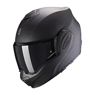Kaski motocyklowe - SCORPION Męski kask EXO TECH SOLID, matowy czarny, M - miniaturka - grafika 1