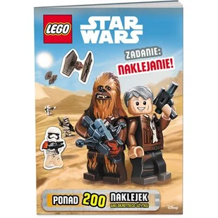 Ameet Lego Star Wars, Zadanie naklejanie - Opracowanie zbiorowe - Książki edukacyjne - miniaturka - grafika 1