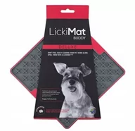 Miski dla psów - Mata LickiMat Buddy Deluxe czerwony - miniaturka - grafika 1