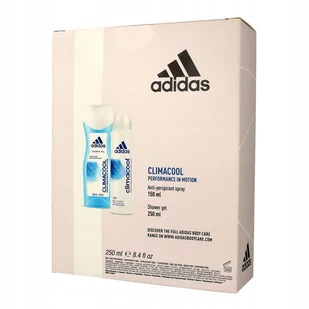 Adidas Climacool Women Zestaw Dezodorant w sprayu 150 ml + Żel pod prysznic 250 ml - Zestawy kosmetyków męskich - miniaturka - grafika 2