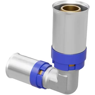Mexen PEX-P kolano redukcyjne zaciskowe, zaprasowywane PEX 32 x 20 - W97125-3220-00 - Łączniki, trójniki, kształtki - miniaturka - grafika 1