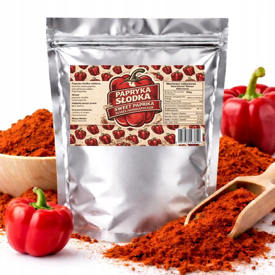 PAPRYKA SŁODKA MIELONA AROMATYCZNA ASTA 180 PREMIUM 500G