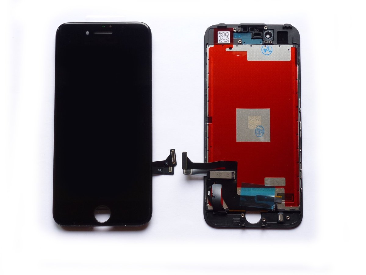NOWY WYŚWIETLACZ LCD SZYBKA DOTYK DO APPLE IPHONE 7 CZARNY