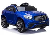 Pojazdy elektryczne dla dzieci - LEAN CARS Auto na akumulator Mercedes QLS-5688 Niebieski 4x4 5566 - miniaturka - grafika 1